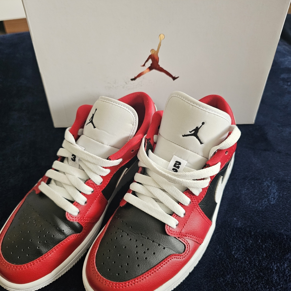 Jordan Women's Sneakers Red Black White